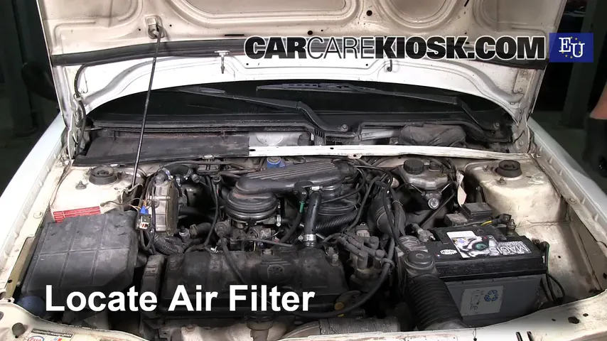 1996 Peugeot 106 Sport 1.1L 4 Cyl. Filtre à air (moteur) Changement